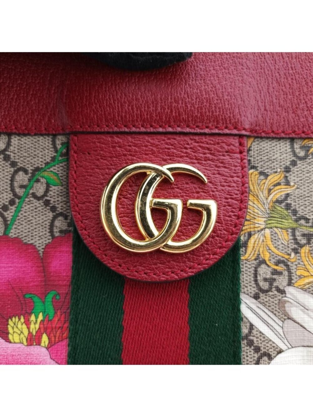 Gucci Multicolor Canvas Leather Messenger Bag - Picture 13 of 15